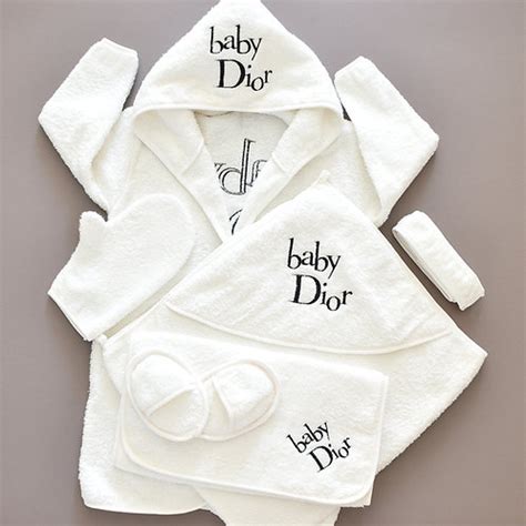 dior baby speen|baby dior bathrobe.